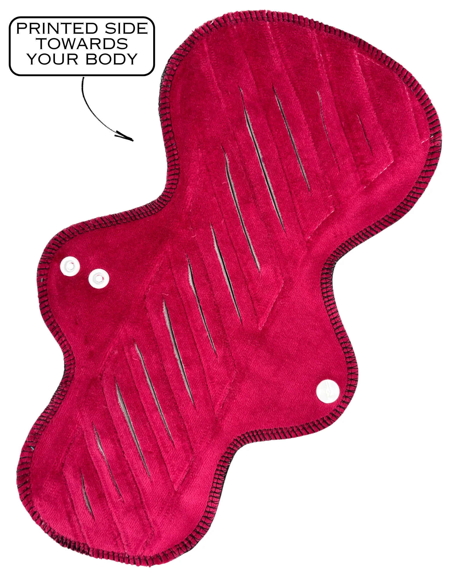 Asymmetric - 12" Velour Gusher - SINGLE PAD - Select your colour - Image 3