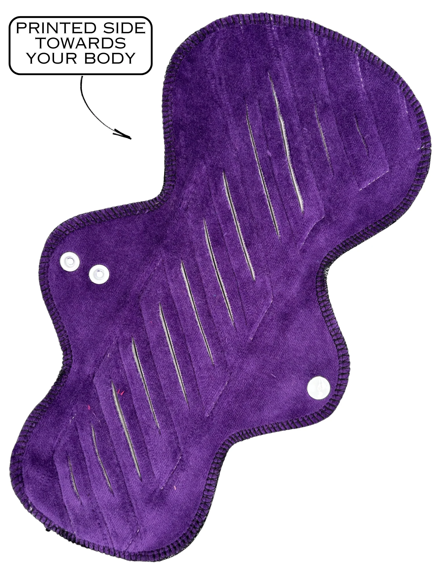 Asymmetric - 12" Velour Gusher - SINGLE PAD - Select your colour - Image 4