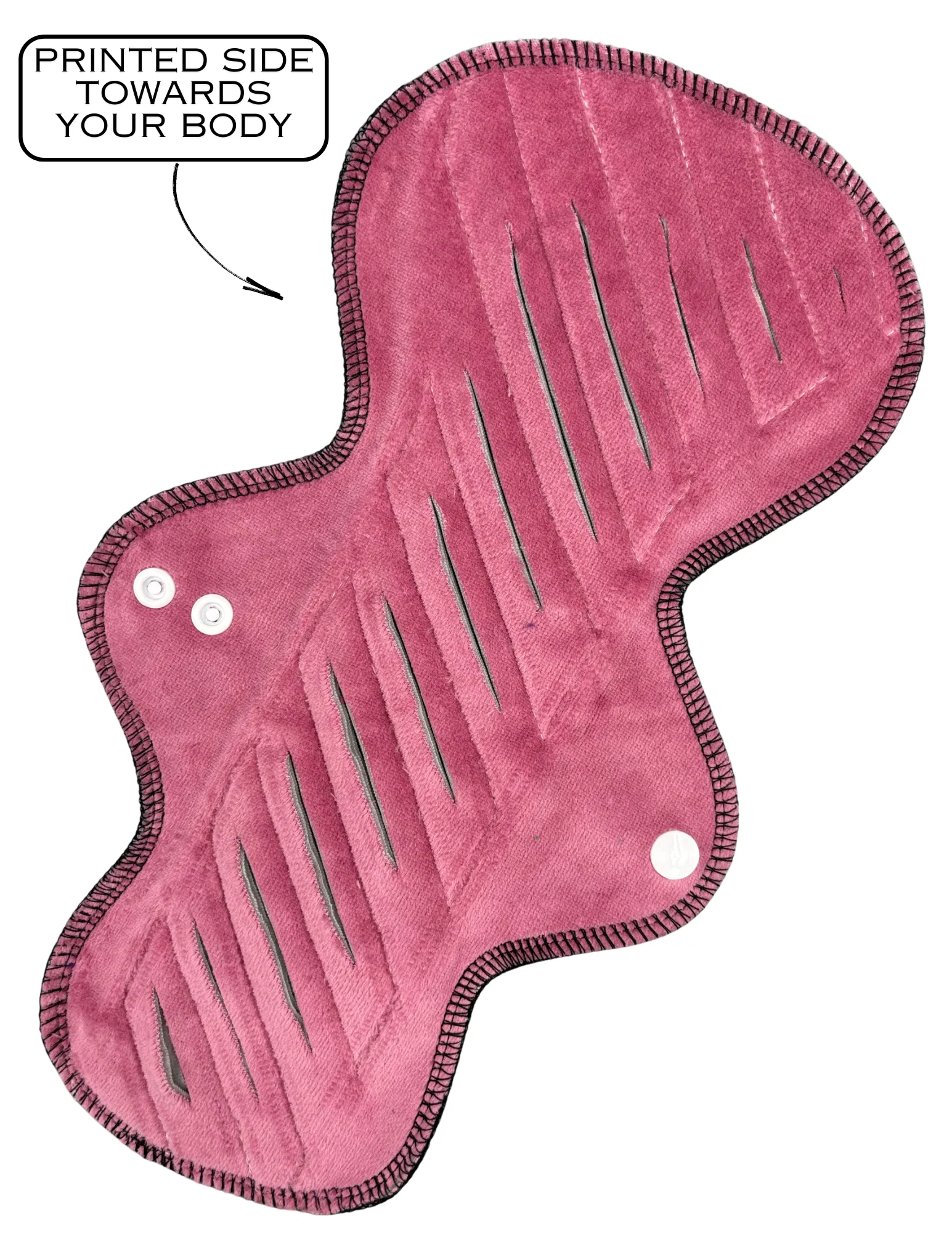 Asymmetric - 12" Velour Gusher - SINGLE PAD - Select your colour - Image 5