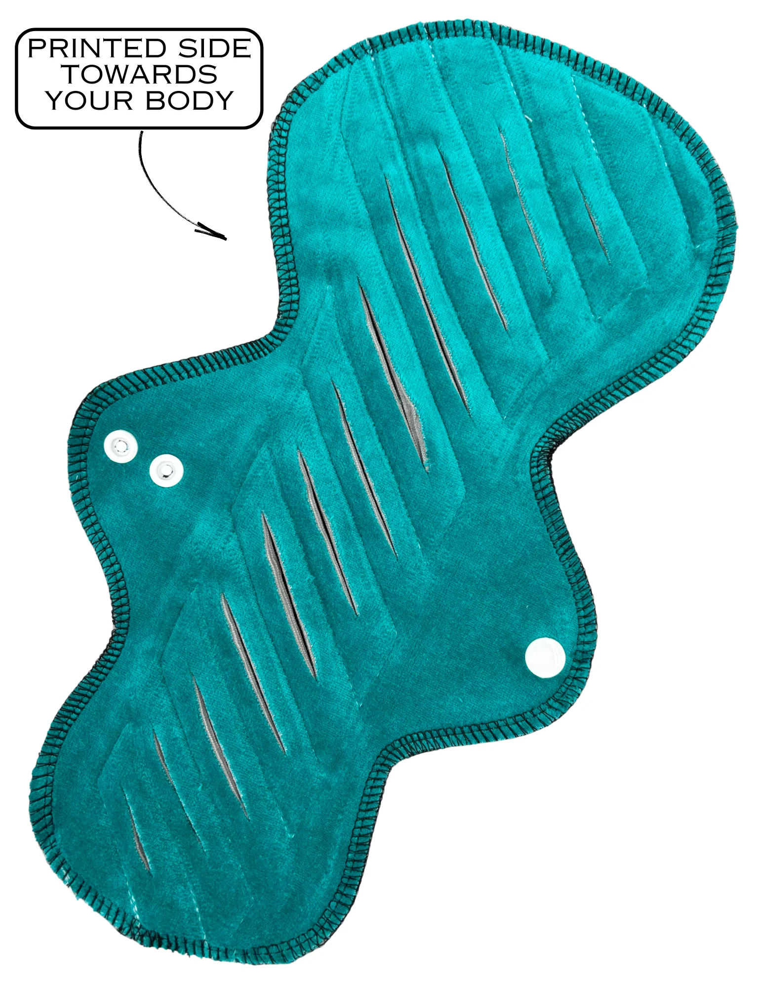 Asymmetric - 12" Velour Gusher - SINGLE PAD - Select your colour - Image 6