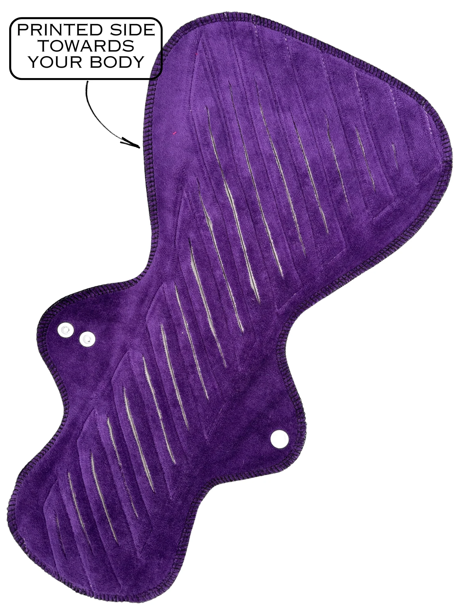 Asymmetric - 16" Velour Gusher - SINGLE PAD - Select your colour - Image 4
