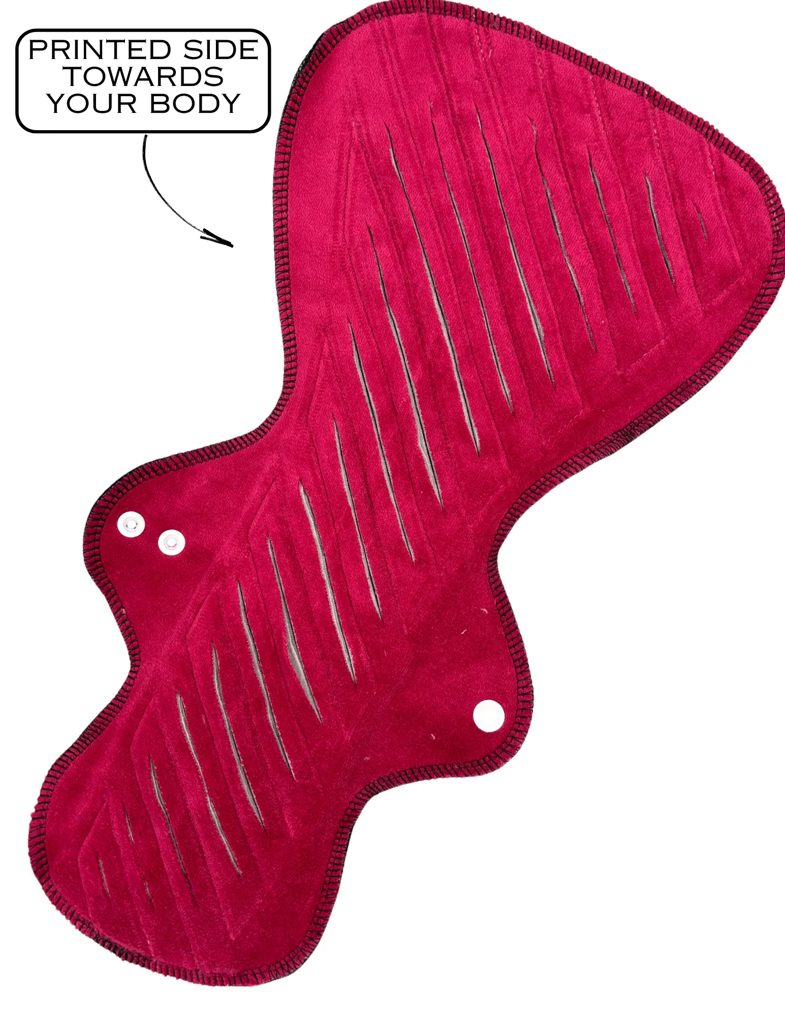 Asymmetric - 16" Velour Gusher - SINGLE PAD - Select your colour - Image 5
