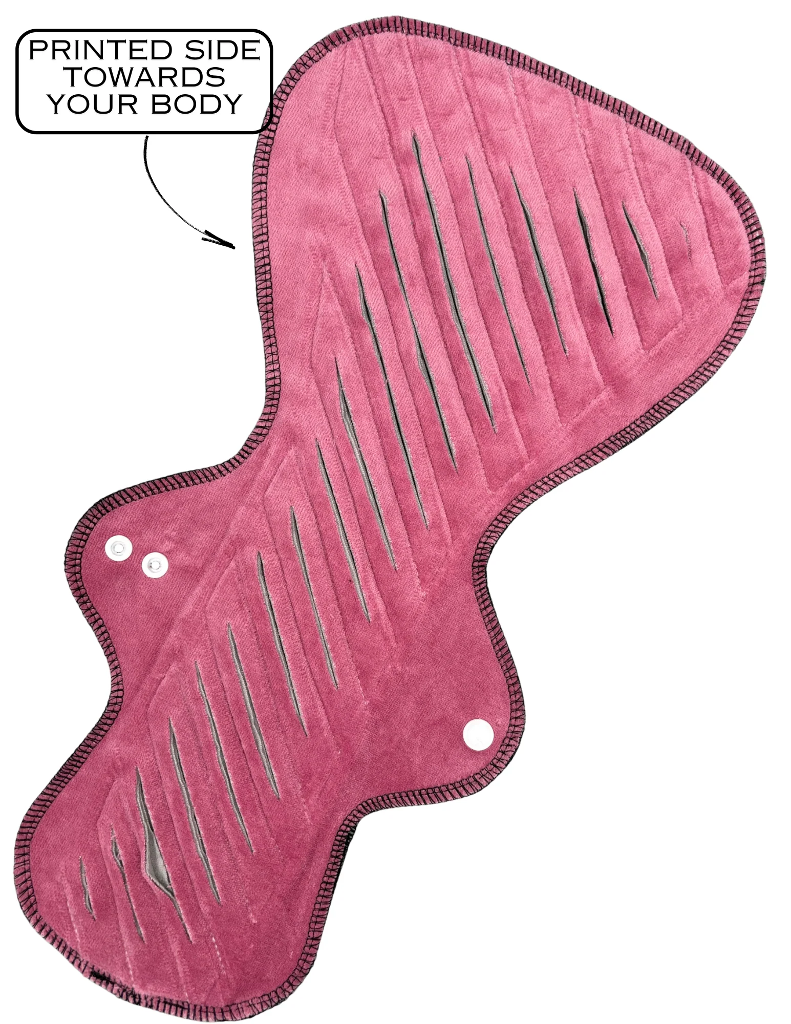 Asymmetric - 16" Velour Gusher - SINGLE PAD - Select your colour - Image 6