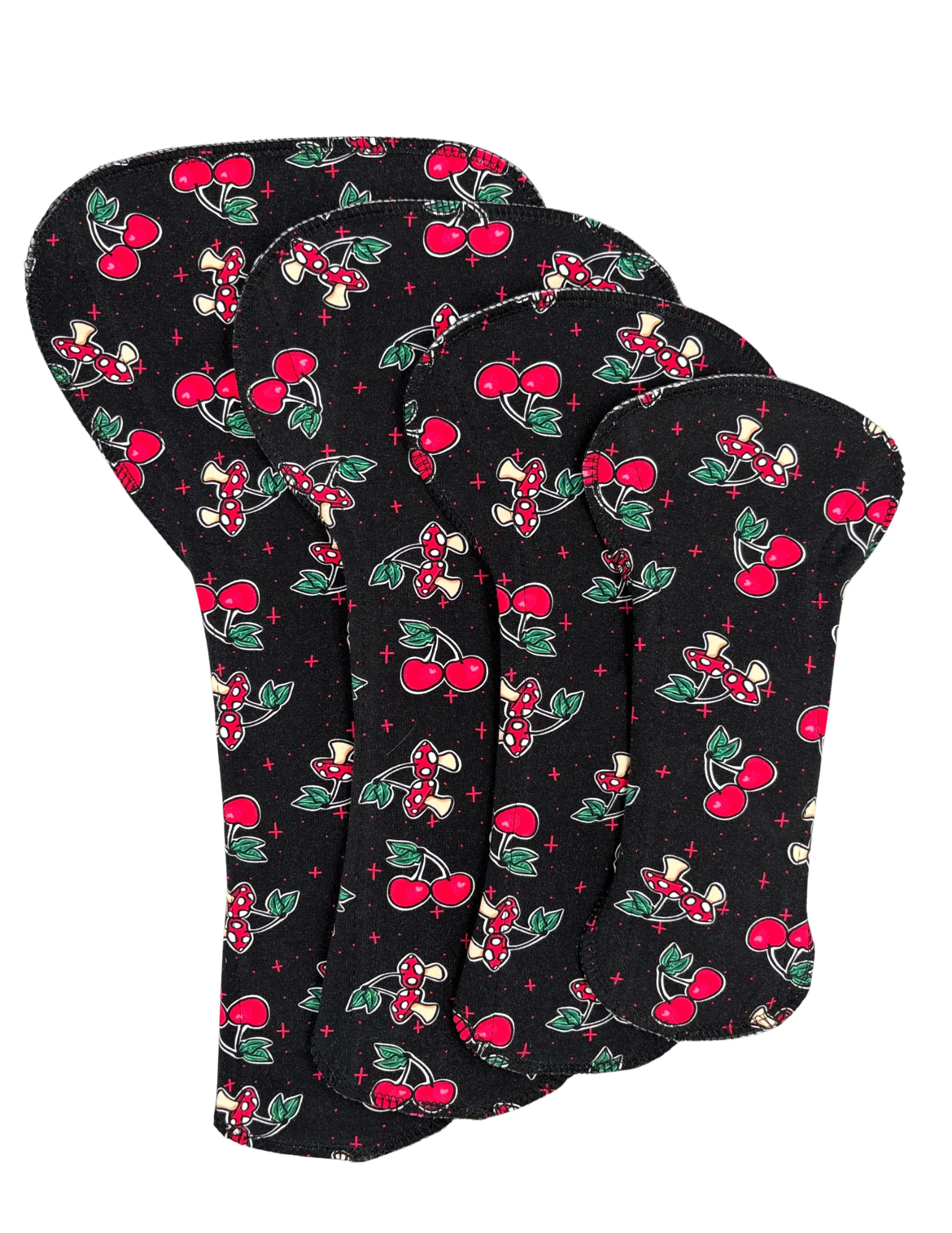 Asymmetric - Cherry Toadstool - SINGLE PAD - Select your size - Image 2