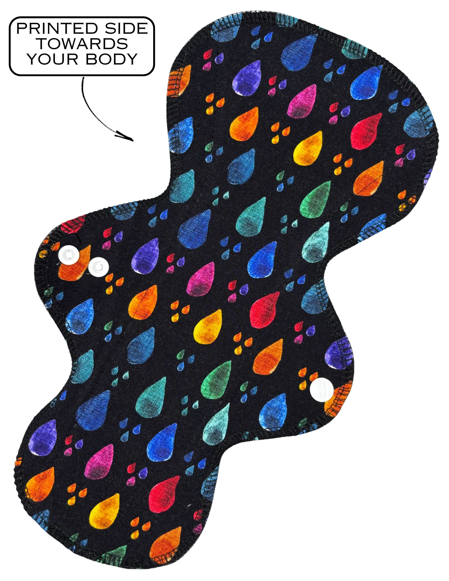 Asymmetric - Chromatic Showers - SINGLE PAD - Select your size