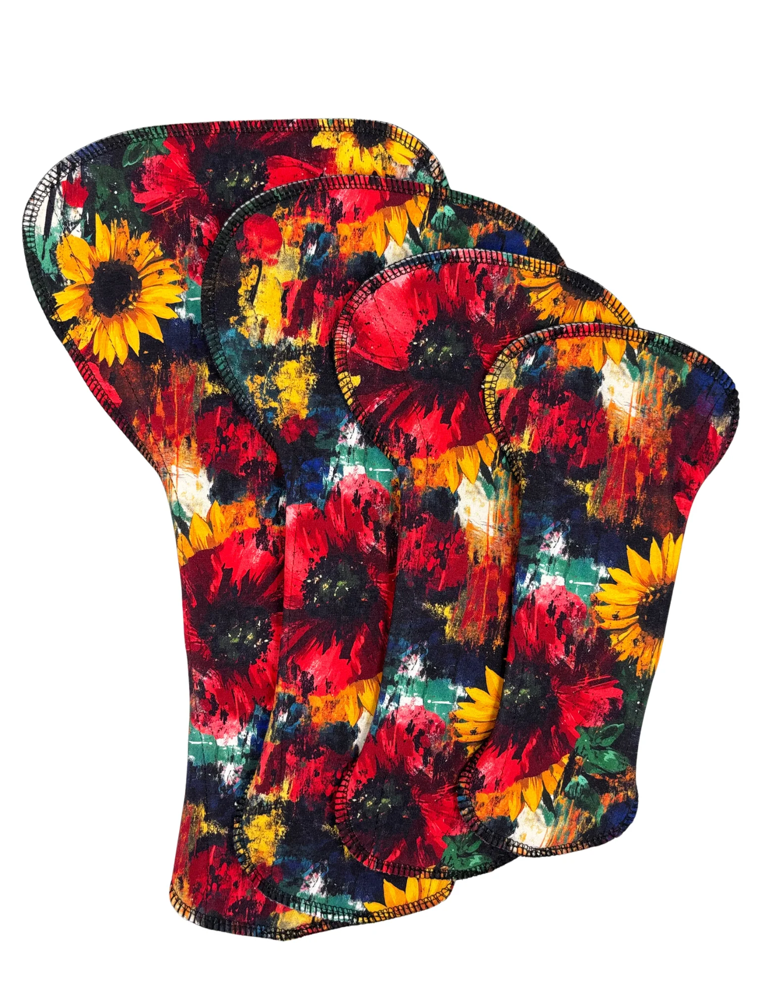 Asymmetric - Painted Petals - SINGLE PAD - Select your size - Image 2
