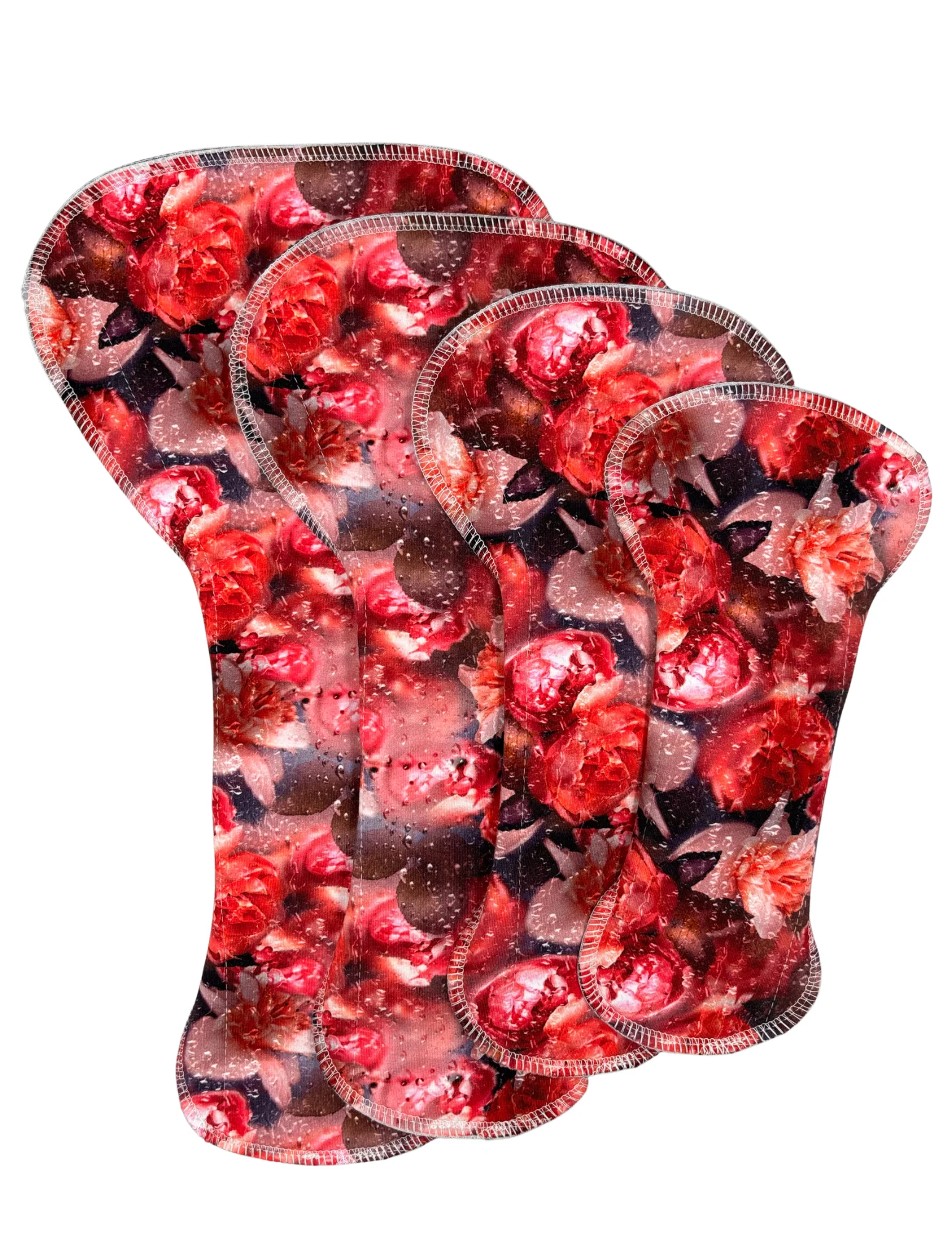 Asymmetric - Velvet Roses - SINGLE PAD - Select your size - Image 2