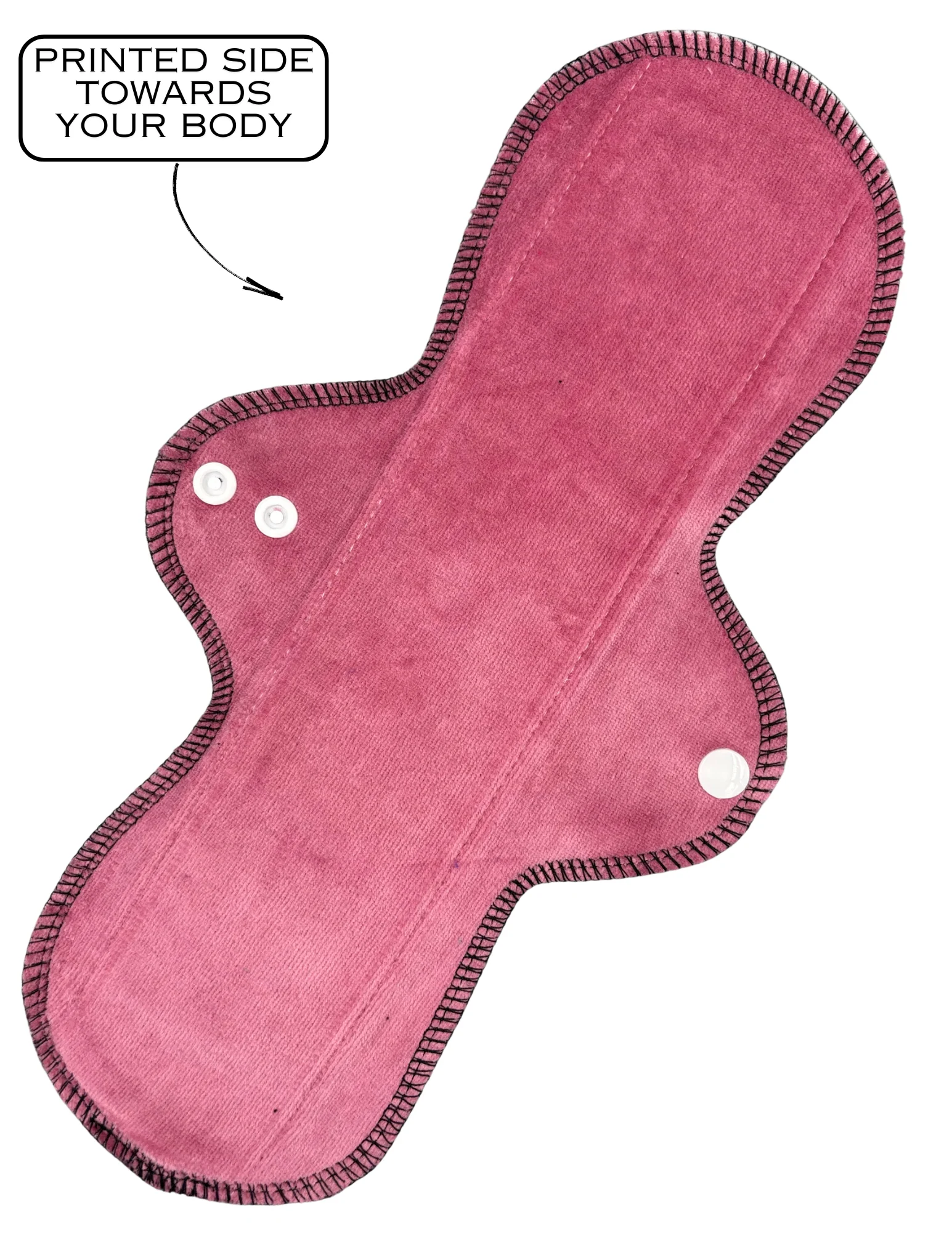 Dusty Rose Velour - SINGLE PAD - Select your size