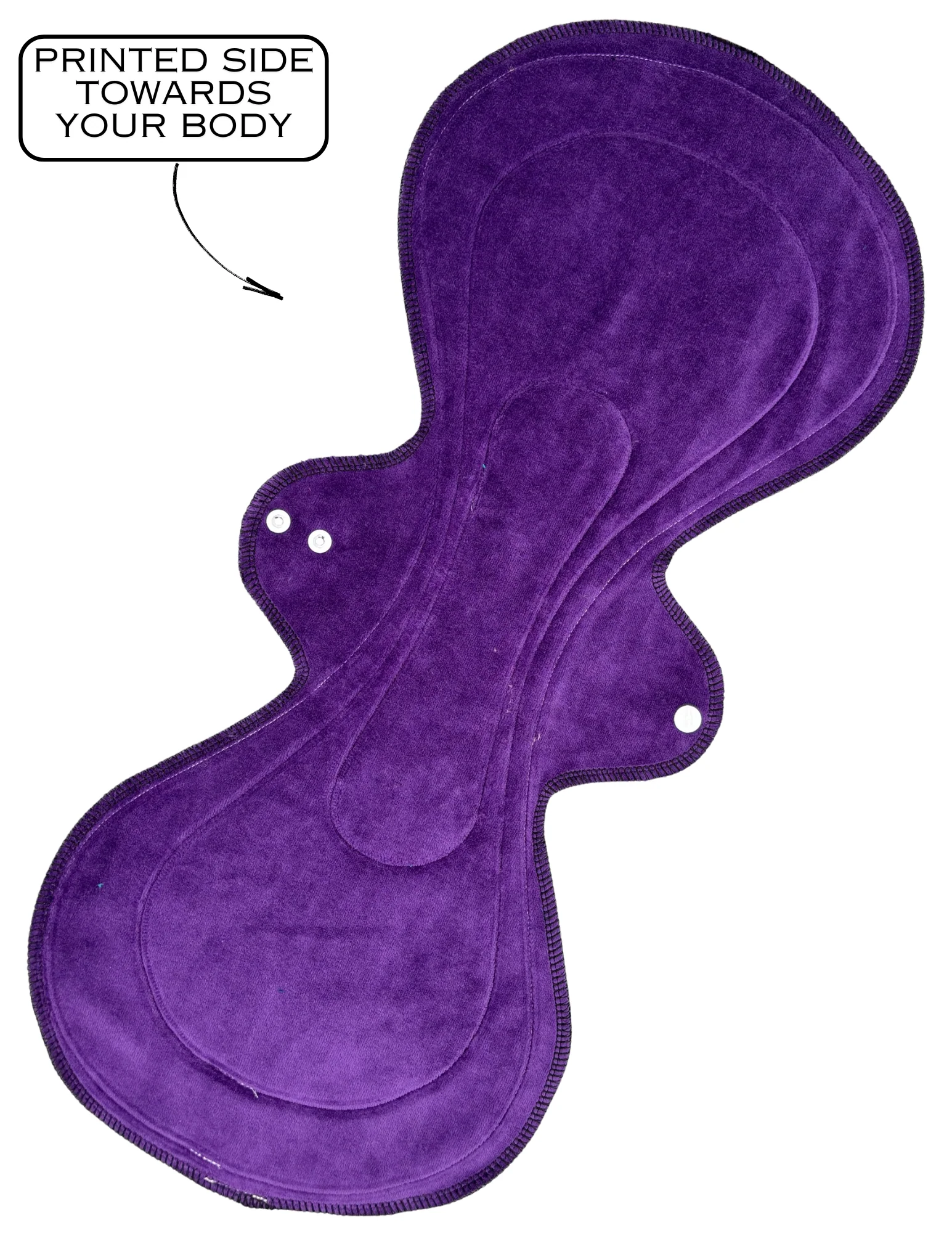 Mega Pad Dark Aster Velour - SINGLE PAD - MADE TO ORDER - Image 3