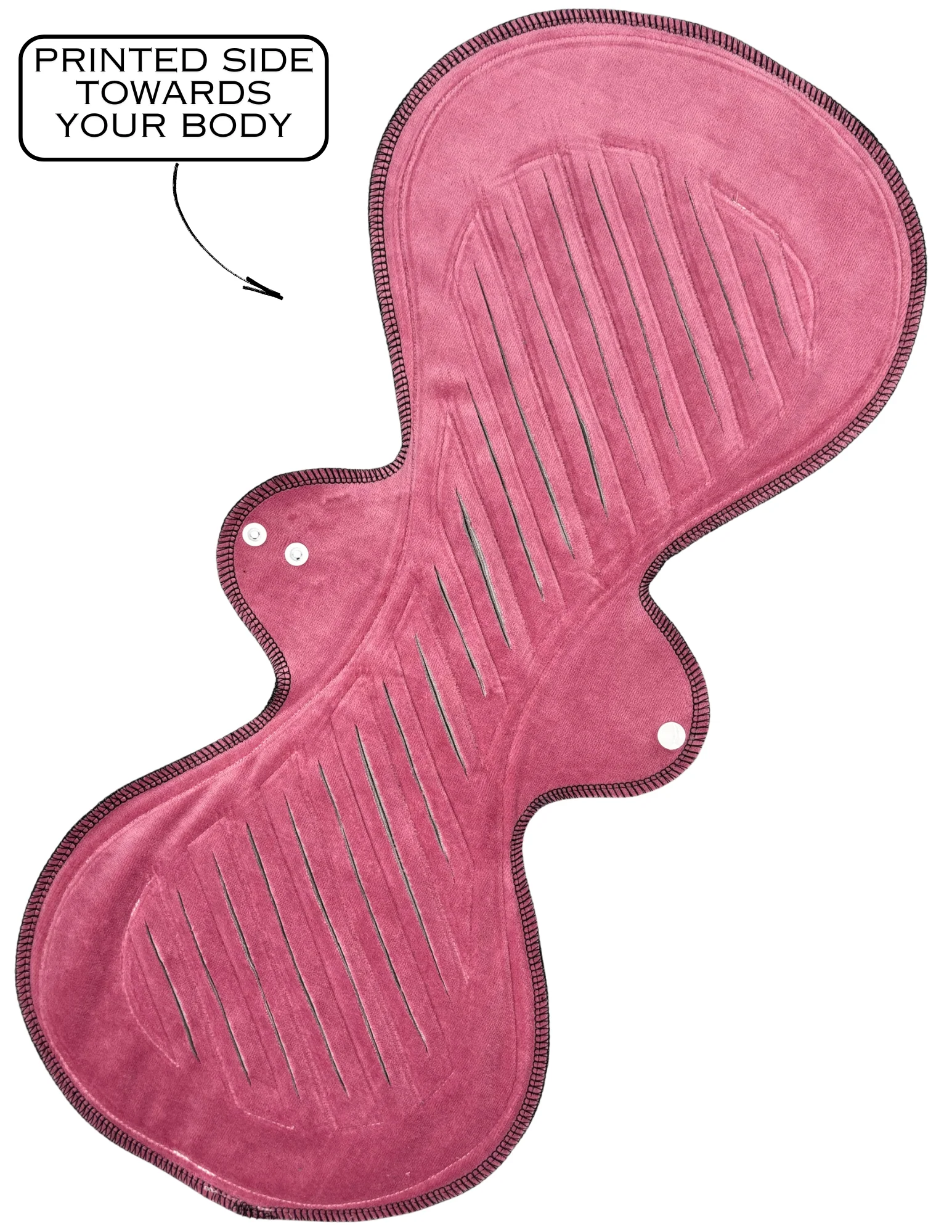 Mega Pad Dusty Rose Velour - SINGLE PAD - MADE TO ORDER