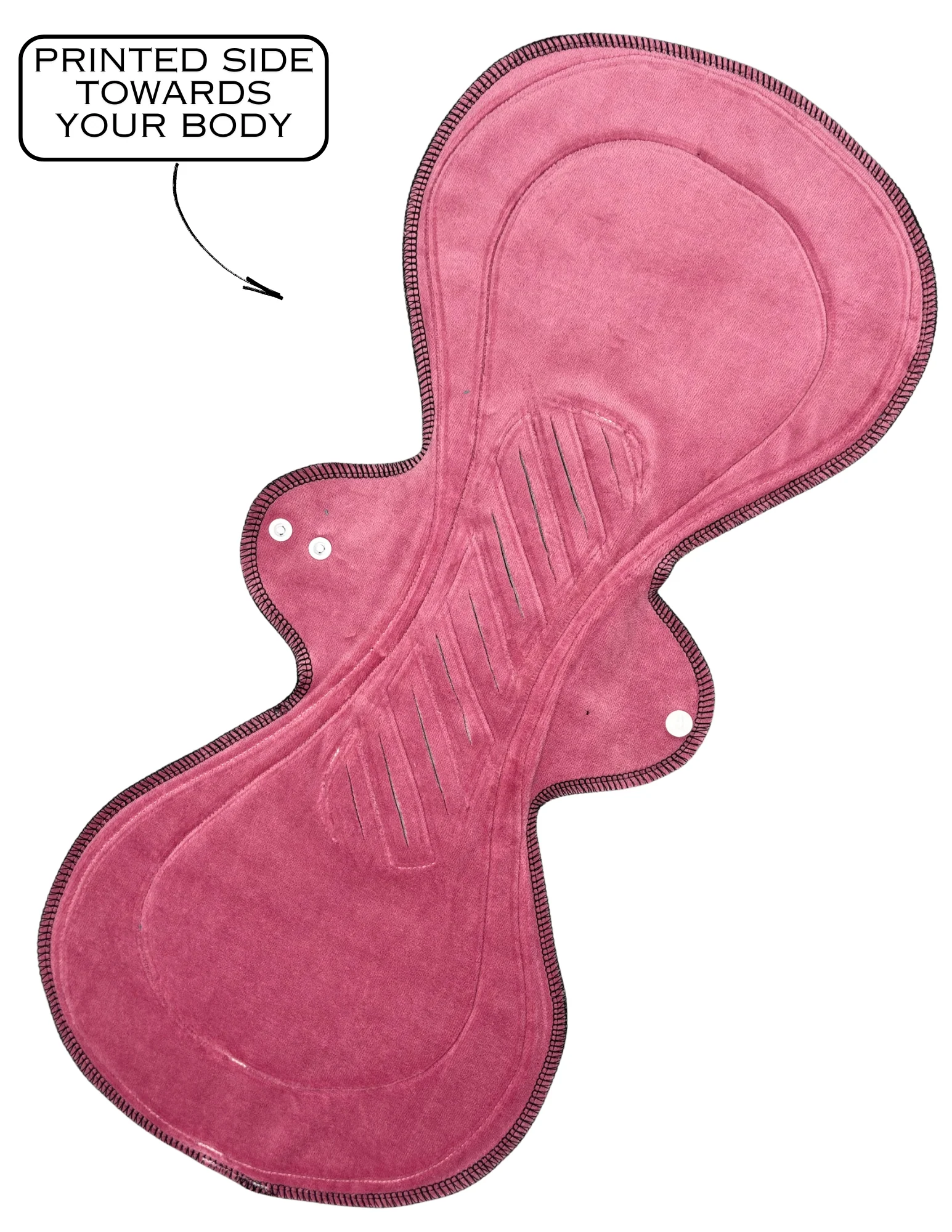 Mega Pad Dusty Rose Velour - SINGLE PAD - MADE TO ORDER - Image 2