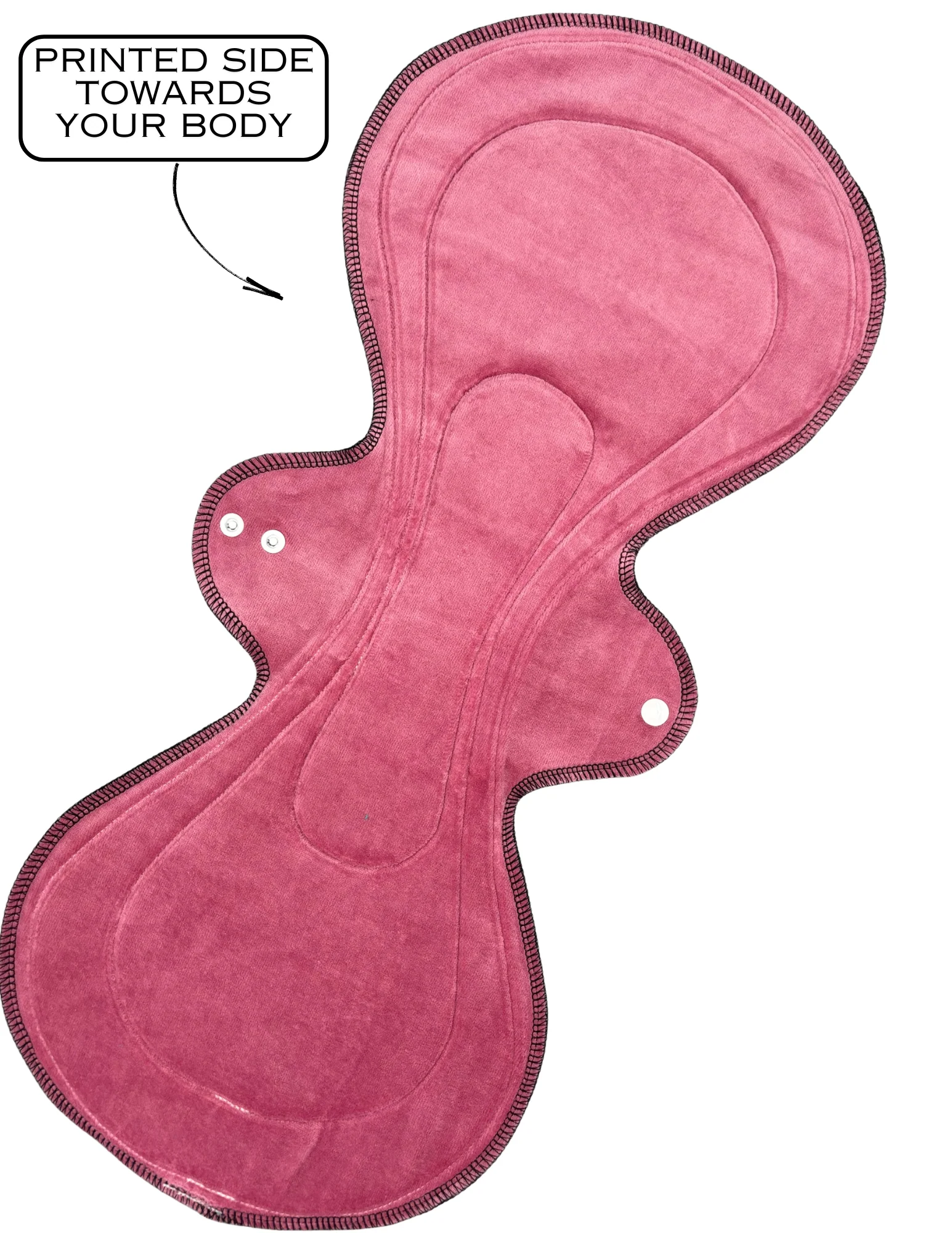 Mega Pad Dusty Rose Velour - SINGLE PAD - MADE TO ORDER - Image 3