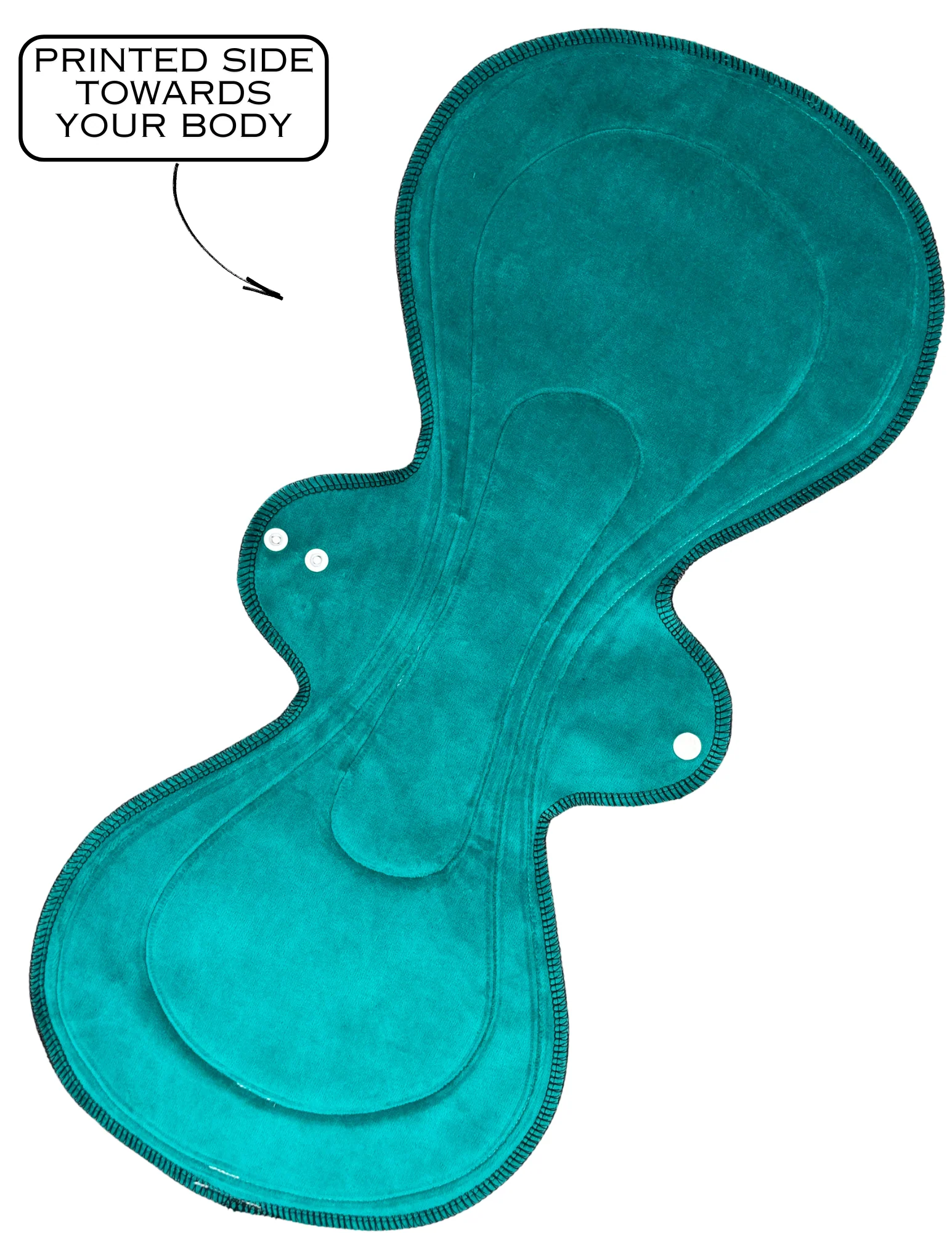 Mega Pad Jade Velour - SINGLE PAD - MADE TO ORDER - Image 3